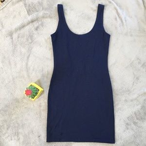 Forever 21 Cotton Mini Tank Dress with Scoop Back